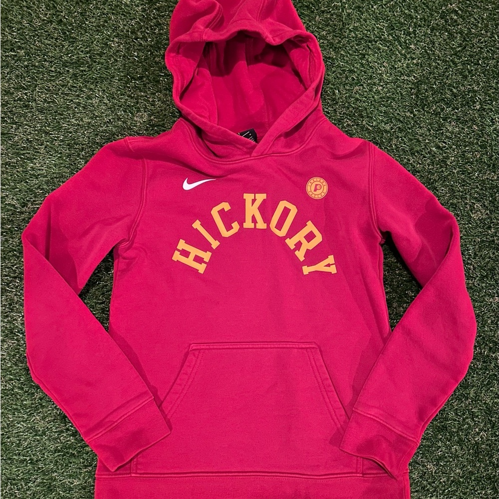 Nike Kids Indiana Pacers Hickory Hoodie. Big kids size Medium (10/12)